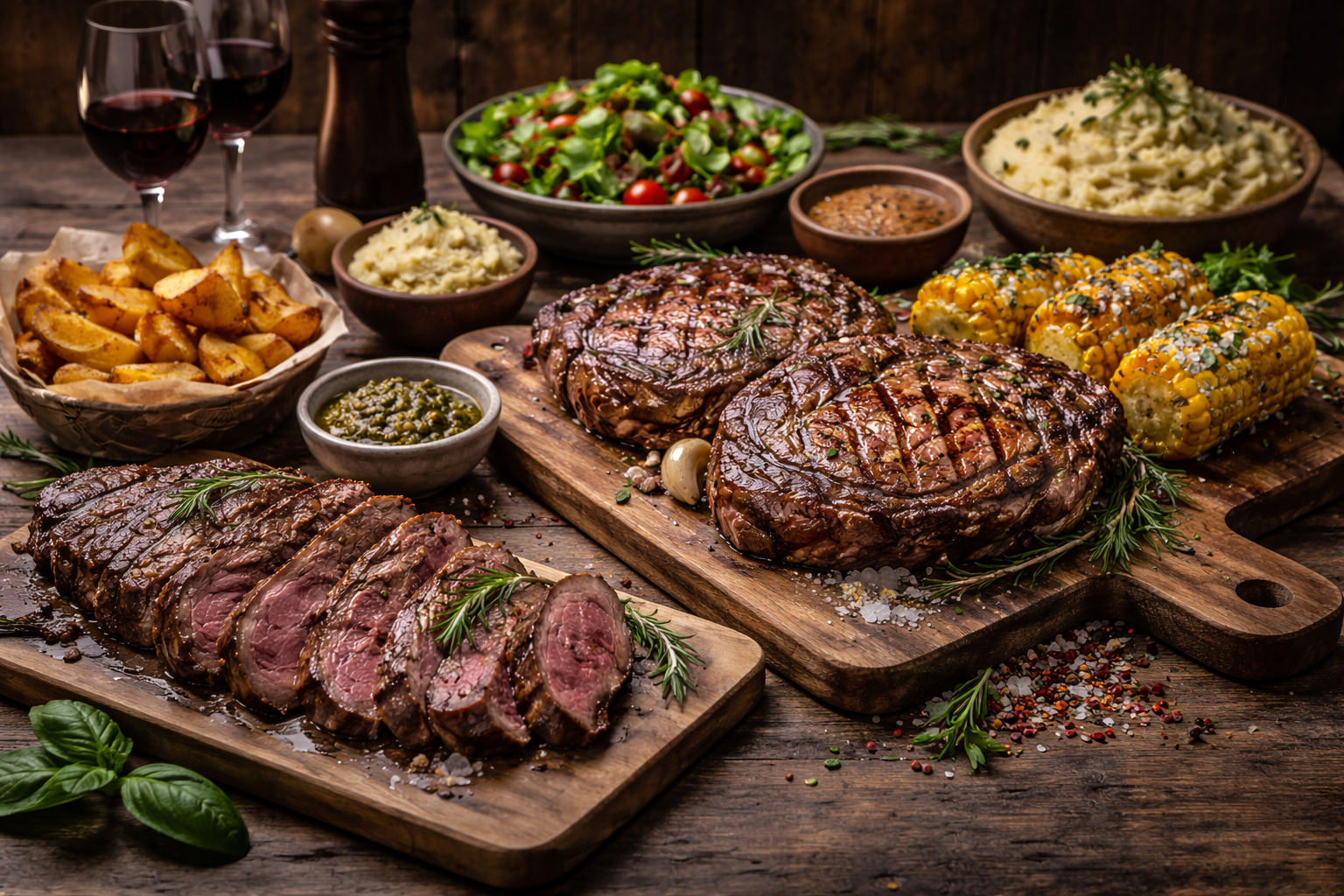 Symbolbild Steakbuffet
